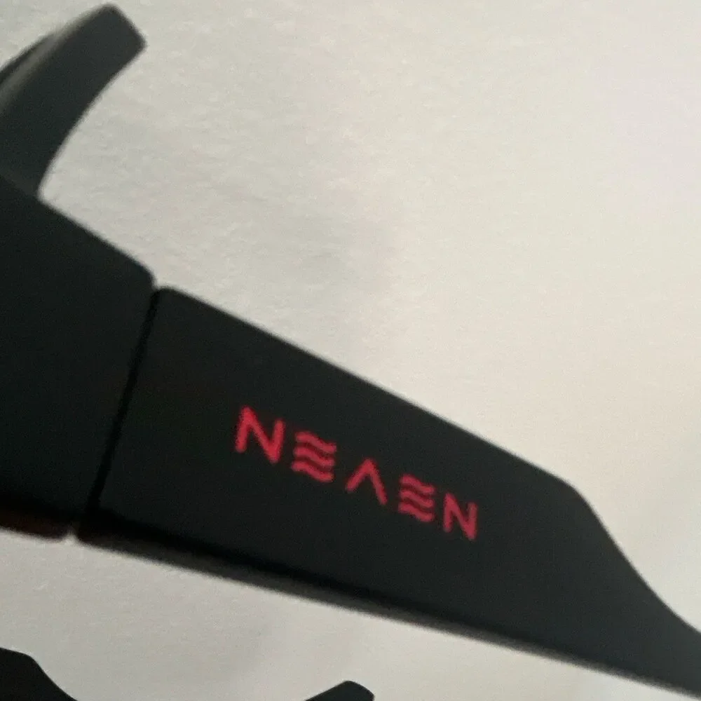 NEVEN Blacklist Redrum Rectangle Sunglasses Black Frame Black pre owned